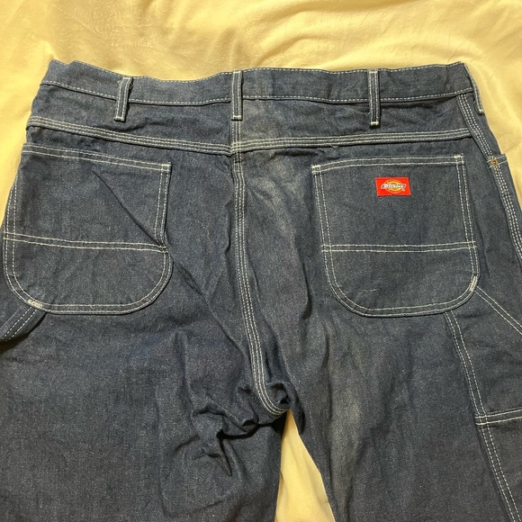 Dickies Carpenter Jeans Relaxed Fit Blue Denim Mens 40X36, never worn - Picture 1 of 5